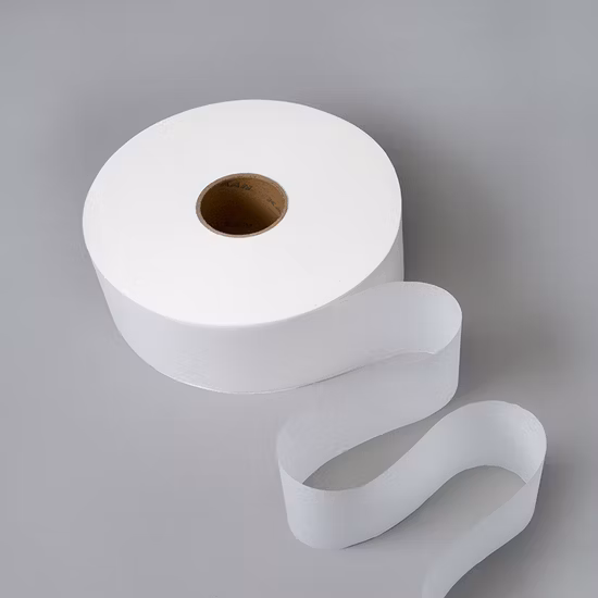 Papier filtre de sachet de thé sans javel thermoscellable en pâte d'abaca en rouleau