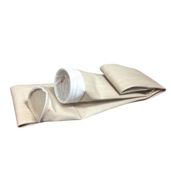 Sac filtrant en polyester antistatique pour collecteur de poussière
